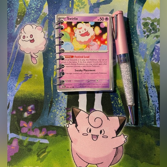 Pokémon🤩 Mini Note Books *Mini White Paper Note Book/Pocket Book! Handmade! - Picture 5 of 15